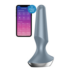 Анальная смарт-вибропробка Satisfyer Plug-ilicious 2 Ice Blue