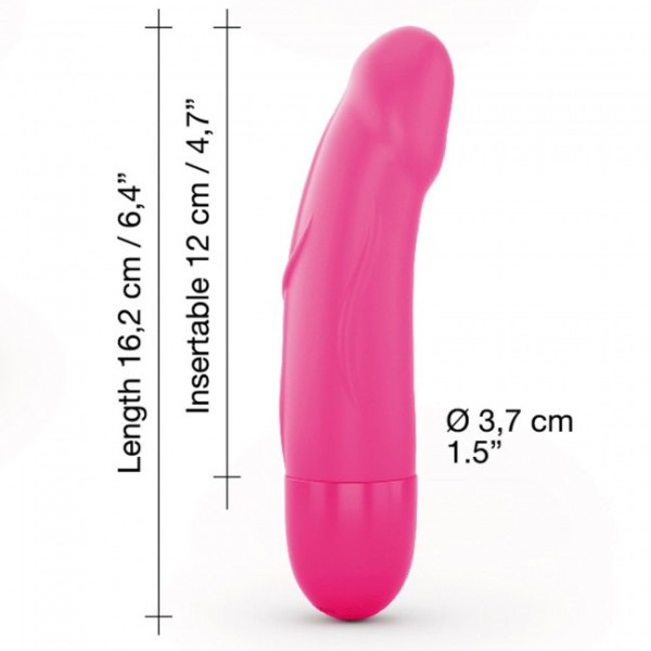 Вибратор Dorcel Real Vibration S Magenta 2.0, диам 3,7см, перезаряжаемый, для точки G, Dorcel (Франция) - IntimLand