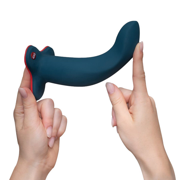 Фаллоимитатор Fun Factory LIMBA FLEX L, цвет морской волны, гибкий, с эффектом памяти, подходит для точки G, Fun Factory (Германия) - IntimLand