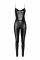 Комбинезон Noir Handmade F306 Mirage catsuit with jewelry rhinestone chain adorning the back - M, Noir Handmade (Польща) - IntimLand