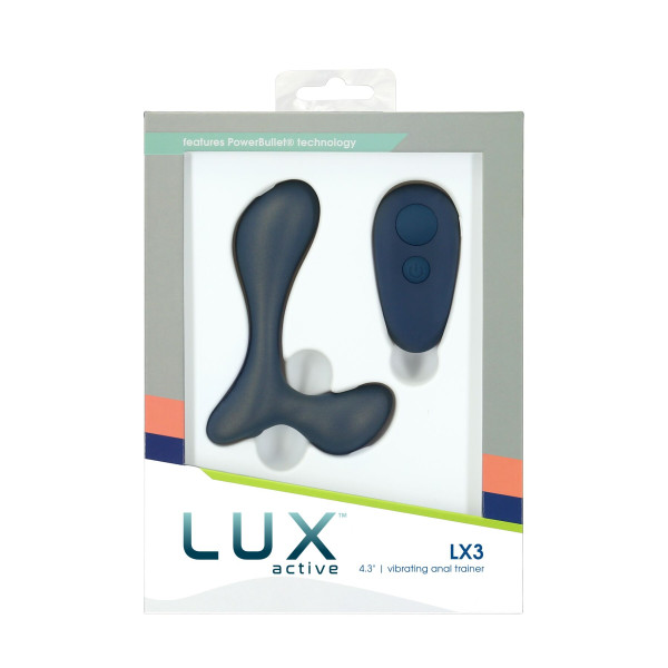 Вибромассажер простаты Lux Active LX3 Vibrating Anal Trainer, пульт ДУ, LUX Active (Канада) - IntimLand