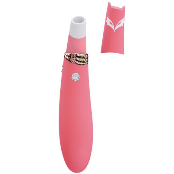 Вакуумный стимулятор с вибрацией CuteVibe Foxy Sakura, CuteVibe (Китай) - IntimLand