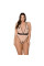Боди Passion VIENA BODY 4XL/5XL, beige, контрастное, бантики, вставка-сетка, открытые ягодицы, Passion (Польша) - IntimLand