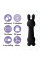 Мини-вибратор FeelzToys Mister Bunny Black с двумя насадками, FeelzToys (Нидерланды) - IntimLand