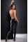 Комбинезон Noir Handmade F306 Mirage catsuit with jewelry rhinestone chain adorning the back - M, Noir Handmade (Польща) - IntimLand
