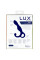 Массажер простаты Lux Active LX1 Anal Trainer 5.75″, Dark Blue, вибропуля в комплекте, LUX Active (Канада) - IntimLand