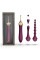 Мультифункциональный вибратор Zalo — Bess 2 Velvet Purple, 4 насадки, подогрев, Zalo (США) - IntimLand
