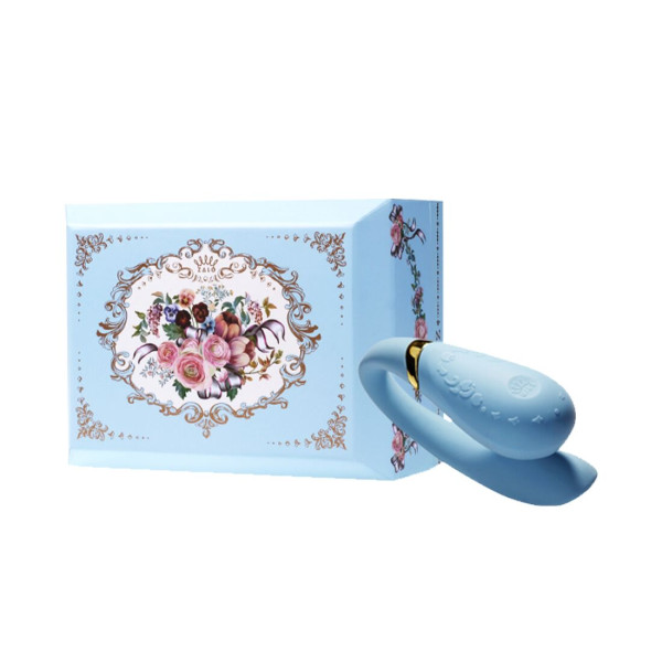 Смартвибратор для пар Zalo — Fanfan Royal Blue, Zalo (США) - IntimLand