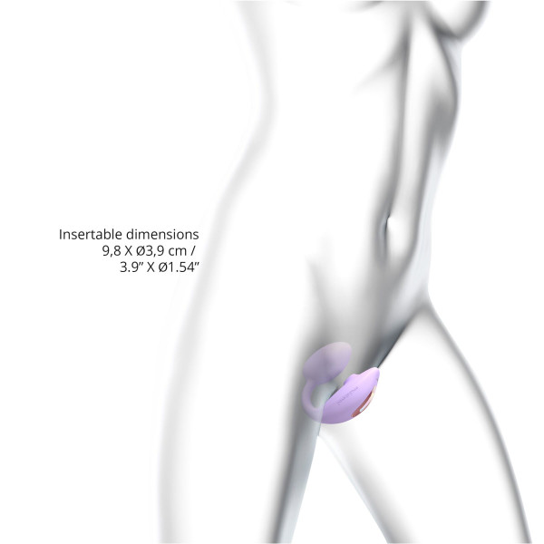 Виброяйцо с вакуумной клиторальной стимуляцией Love To Love Wonderlover VIVA MAUVE, Love To Love (Франция) - IntimLand