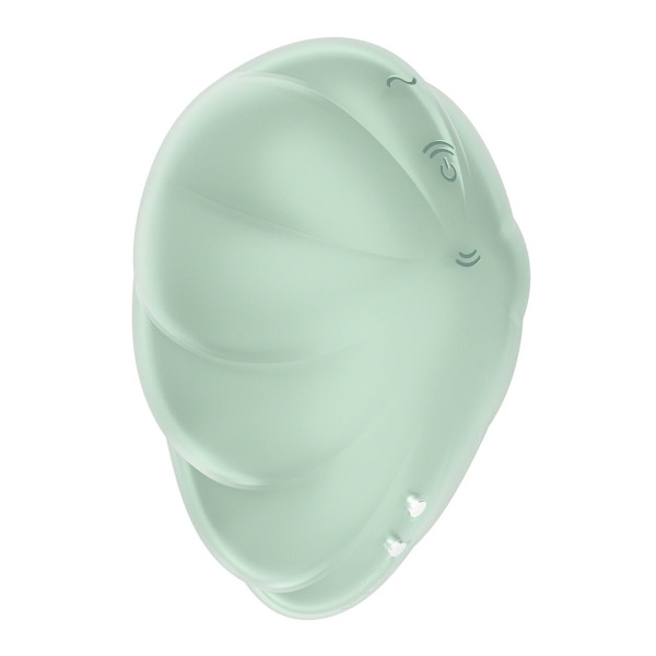 Вакуумный стимулятор с вибрацией Satisfyer Cloud Dancer Mint, Satisfyer (Германия) - IntimLand