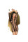 Мини-платье Penthouse Bedtime Surprise S/L Black, крупная сетка, рукава, вертикальные вставки, Penthouse (Германия) - IntimLand