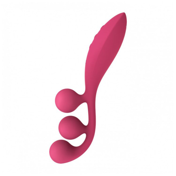 Универсальный вибратор Satisfyer Tri Ball 1, 3 мотора, гнется, Satisfyer (Германия) - IntimLand