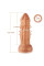 Силіконовий дилдо з вібрацією Hismith Slightly Curved Vibrating Silicone Dildo Monster Series