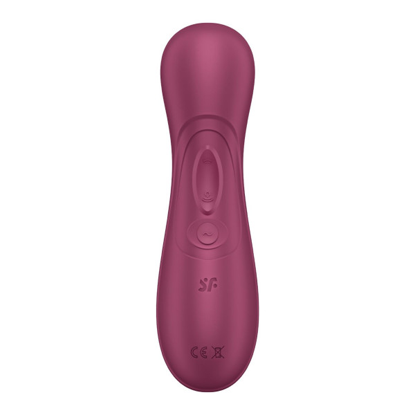 Вакуумный клиторальный стимулятор Satisfyer Pro 2 Generation 3 with Liquid Air Connect App Wine Red, Satisfyer (Германия) - IntimLand