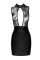 Платье Noir Handmade F241 Short dress with powerwetlook skirt and tulle top - XXL, Noir Handmade (Польща) - IntimLand