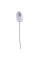 Уретральный зонд LOCKINK SEVANDA Vibrating & E-stim Metal Urethral Sounding - White, LOCKINK - IntimLand