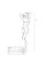 Бодистокинг Passion BS038 white, комбинезон, имитация чулок и пояса