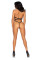 Виниловый тедди Leg Avenue Teddy with strappy open back One size Black, Leg Avenue (США) - IntimLand