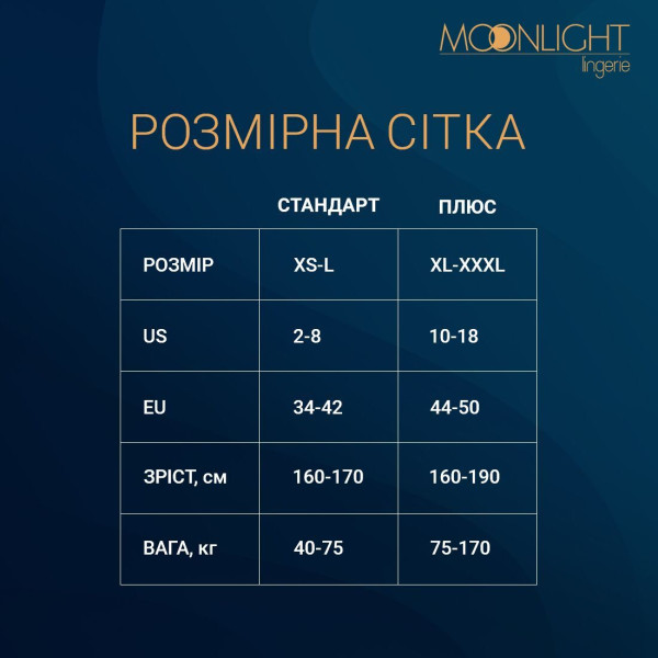 Эротическое платье Moonlight Model 13 XS-L Black, длинный рукав, Moonlight (Испания) - IntimLand