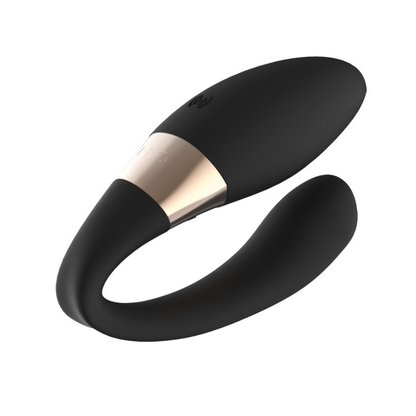 Вибратор для пар LELO Tiani Duo Black, 2 мотора, пульт ДУ, Lelo - IntimLand