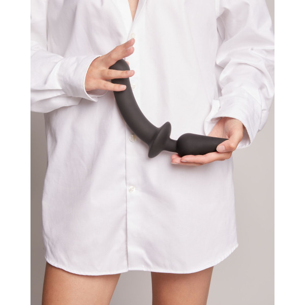 Анальная пробка с дилдо 2в1 Strap-On-Me SWITCH PLUG-IN DILDO Black S, диаметр 3,3/2,9 см, Strap-On-Me (Франция) - IntimLand