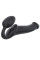 Безремневой страпон Strap-On-Me Black XL, полностью регулируемый, диаметр 4,5см, Strap-On-Me (Франция) - IntimLand