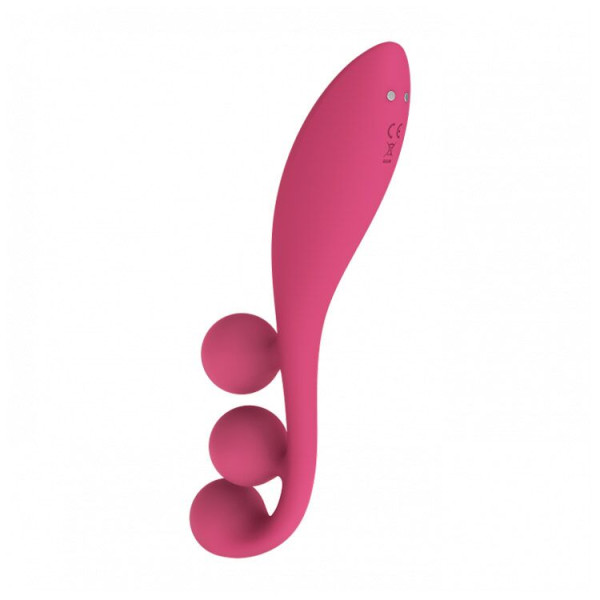 Универсальный вибратор Satisfyer Tri Ball 1, 3 мотора, гнется, Satisfyer (Германия) - IntimLand
