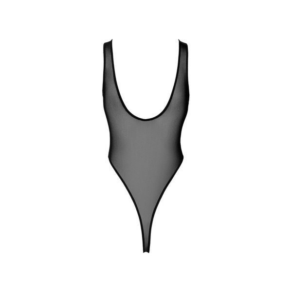 Боди Noir Handmade F322 Paparazzi elastic mesh body - 3XL, Noir Handmade (Польща) - IntimLand