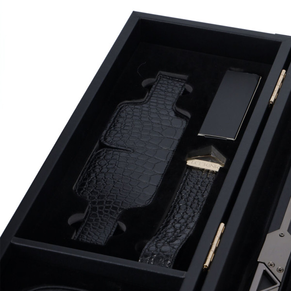 БДСМ-набор LOCKINK All-in-1 BDSM Play Kit - Crocodile Leather, LOCKINK - IntimLand