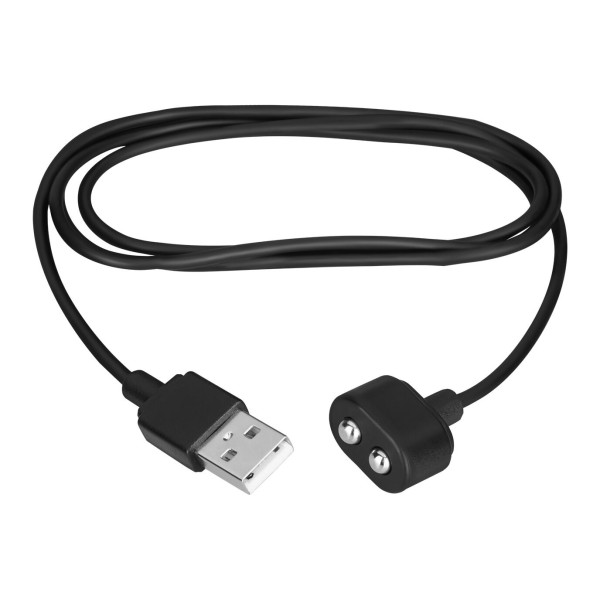 Зарядка (запасной кабель) для игрушек Satisfyer USB charging cable Black, Satisfyer (Германия) - IntimLand