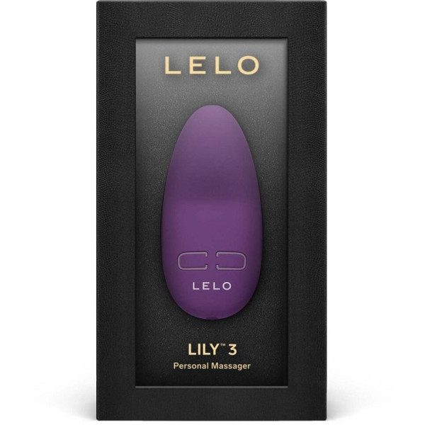 Мини-вибратор для клитора LELO Lily 3 Dark Plum, 10 режимов, очень мощный, Lelo - IntimLand
