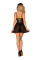 Еротичний комплект Obsessive Chemeris babydoll & thong XL/2XL, пеньюар та стрінги