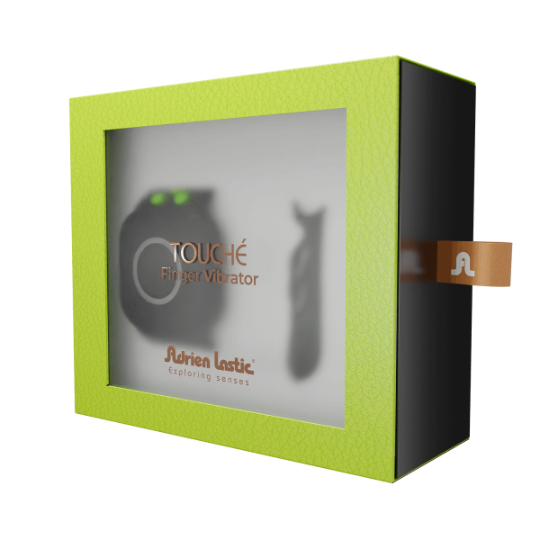 Вибратор на палец Adrien Lastic Touche (L) для глубокой стимуляции с пультом управления на руке, Adrien Lastic (Іспанія) - IntimLand