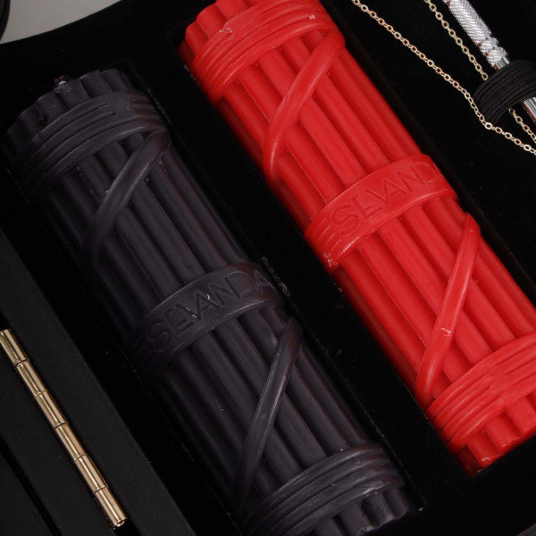 БДСМ-набор LOCKINK All-in-1 BDSM Play Kit - Brown Color, LOCKINK - IntimLand