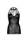 Ажурное платье-сетка Leg Avenue Lace mini dress with cut-outs Black, one size, Leg Avenue (США) - IntimLand