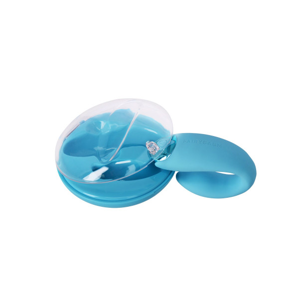 Вибратор для пар FairyGasm PleasureBerry blue, зарядный кейс, пульт ДУ, FairyGasm (Польща) - IntimLand