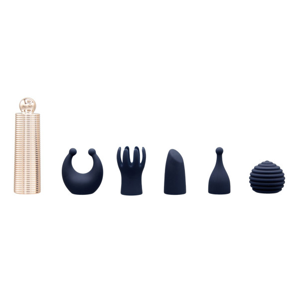 Вибромассажер Pillow Talk Secrets Desires 6-Piece Mini Massager Set - Navy, Pillow Talk (Канада) - IntimLand