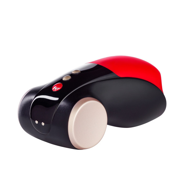 Мастурбатор для головки пениса Fun Factory COBRA LIBRE II black/red, 2 мотора, игра без рук, Fun Factory (Німеччина) - IntimLand