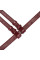 Шкіряні трусики для страпона Liebe Seele Wine Red Strap on Harness, універсальний розмір