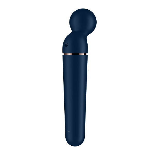 Вибромассажер Satisfyer Planet Wand-er Blue/Rosegold, очень мощный, беспроводной, Satisfyer (Германия) - IntimLand
