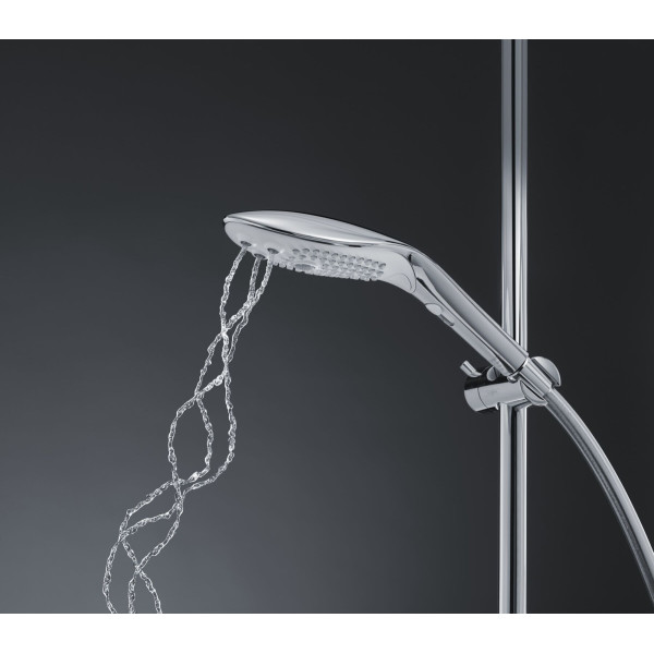 Насадка-стимулятор для душа 2в1 Womanizer Wave Chrome, массажер для интимных зон, Womanizer (Германия) - IntimLand