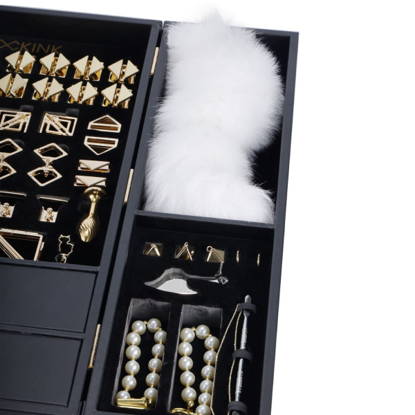 БДСМ-набор LOCKINK All-in-1 BDSM Play Kit - Crocodile Leather, LOCKINK - IntimLand