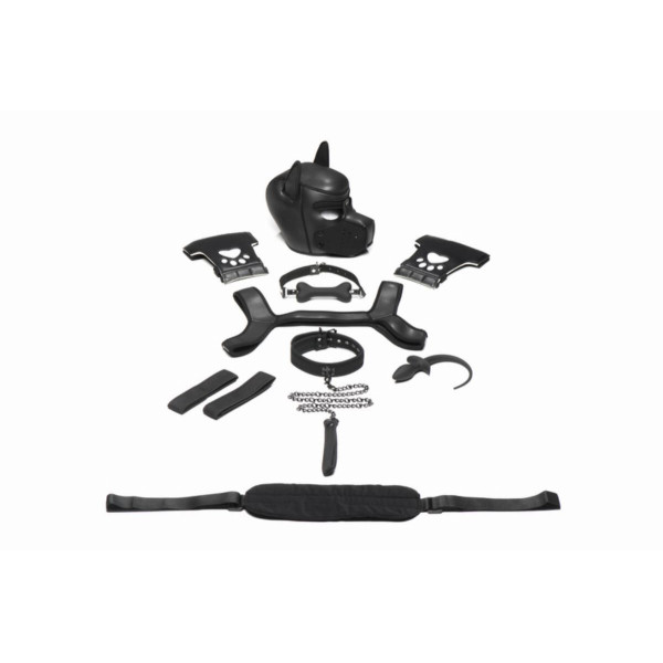 Набор BDSM щенка Master Series Luxury Pup Arsenal Set - Black, Master Series (США) - IntimLand