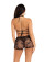 Комплект Leg Avenue Wrap Around Bra Top & Boy Shorts Black One Size, Leg Avenue (США) - IntimLand