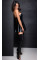 Платье Noir Handmade F308 Dreamer wetlook corset mini dress with front zipper - L, Noir Handmade (Польща) - IntimLand