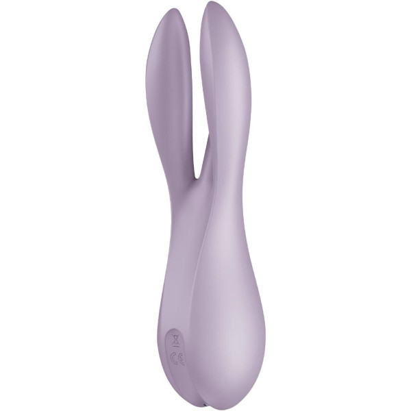 Клиторальный вибратор Satisfyer Threesome 2 Violet, Satisfyer (Германия) - IntimLand