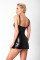 Платье Noir Handmade F320 Starlet wetlook minidress with ring belt - XL, Noir Handmade (Польща) - IntimLand