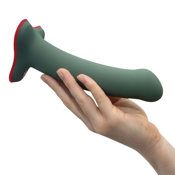 Фаллоимитатор Fun Factory MAGNUM, оливковый, очень гибкий, длина 18,3 см, диаметр 3,7 см, Fun Factory (Германия) - IntimLand