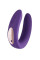 Вибратор для пар Satisfyer Double Plus Remote с пультом ДУ и двумя моторчиками, Satisfyer (Германия) - IntimLand