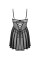 Еротичний комплект Obsessive Chemeris babydoll & thong XL/2XL, пеньюар та стрінги